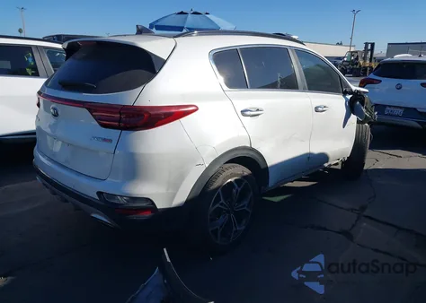 2020 Kia Sportage Sx Turbo из США, поврежденный, VIN KNDPR3A68L7693579